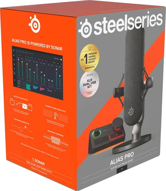 Мікрофон SteelSeries Alias Pro (61597) (SS61597) - зображення 10