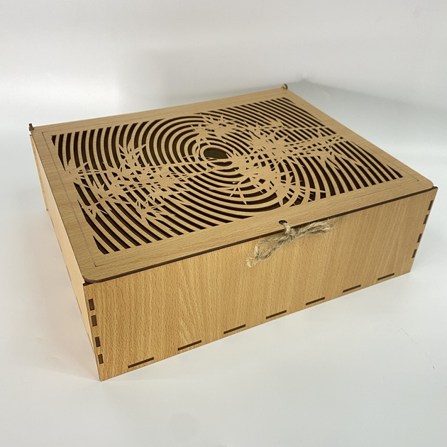 Коробка подарочная с узором деревянная Украина – фото, отзывы ...