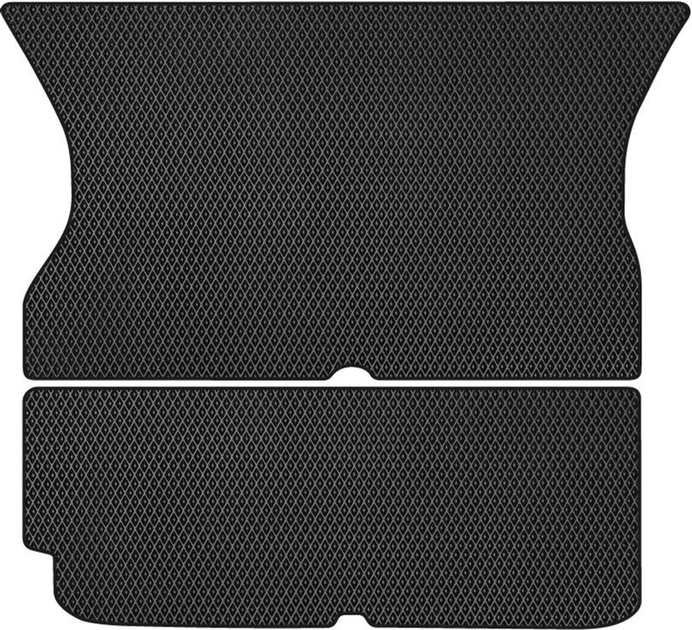 Акція на EVA килимок EVAtech в багажник авто для Tesla Model X 5 seats 2015+ 1 покоління SUV USA від Rozetka
