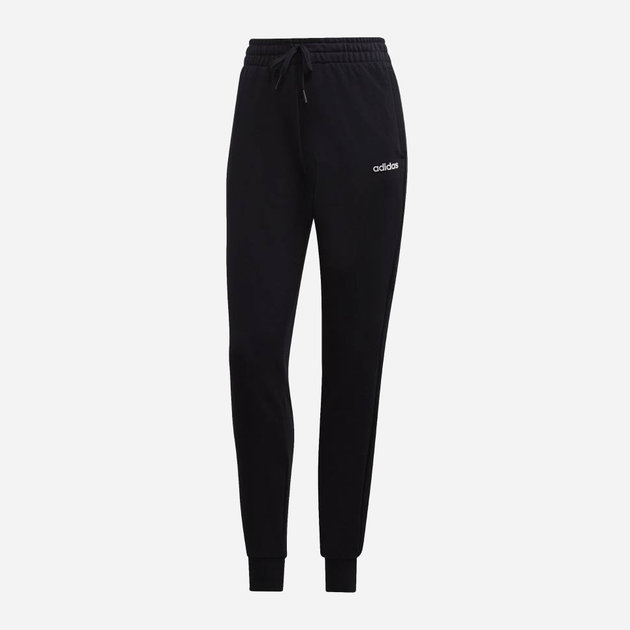 Spodnie dresowe damskie adidas W E Pln Pant DP2400 L/S Czarne (4060515228197) - obraz 1