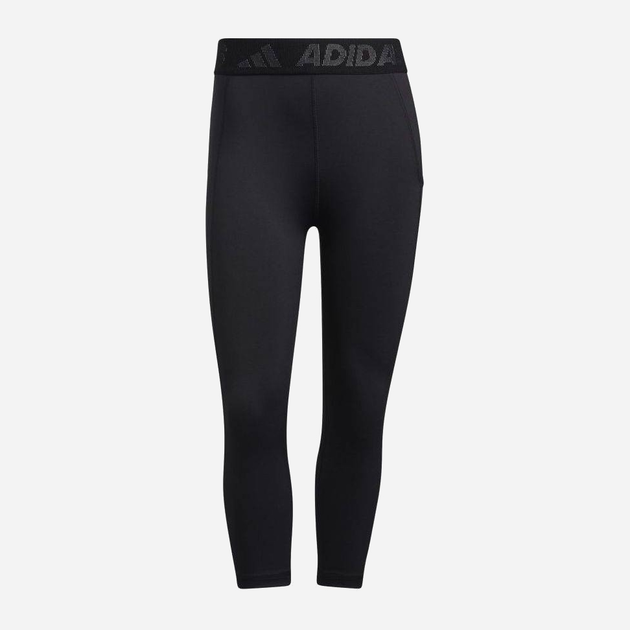 Спортивні легінси жіночі adidas Tf 3/4 3 Bar T GL0691 XS Чорні (4064045499683) - зображення 1