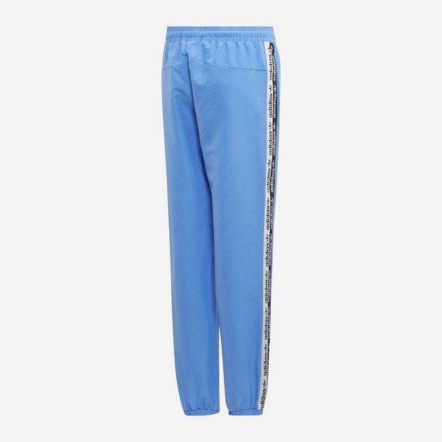 Młodzieżowe spodnie dresowe dla dziewczynki Adidas Track Pants ED7878 140 cm Błękitne (4061619586947) - obraz 2