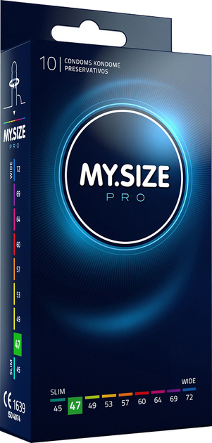 Презервативи My.Size Pro Condoms 47 мм 10 шт (4025838410476) - зображення 1