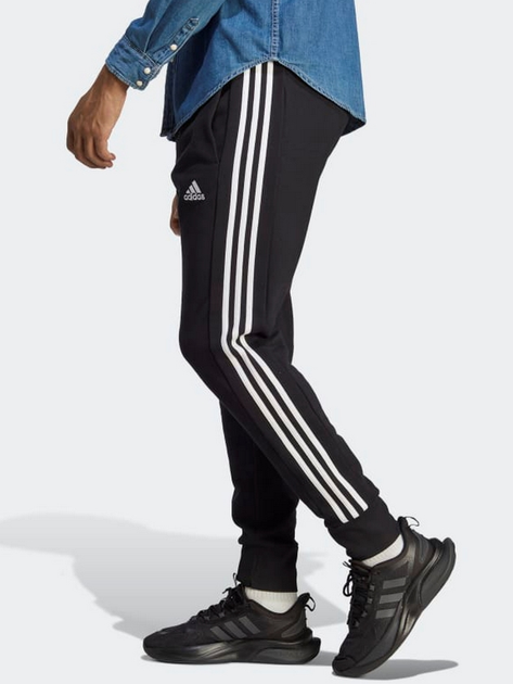 Спортивні штани чоловічі Adidas M 3S Ft Tc Pt HA4337 S/S Чорні (4066764734298) - зображення 2