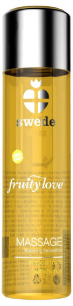 Інтимний гель Swede Fruity Love розігрівальний для масажу Tropical Fruits 120 мл (7340040404424) - зображення 1