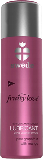 Żel intymny Swede Fruity Love Lubricant nawilżający Pink Grapefruit & Mango 100 ml (7350028784417) - obraz 1