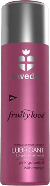 Інтимний гель Swede Fruity Love Lubricant зволожувальний Pink Grapefruit & Mango 100 мл (7350028784417) - зображення 1