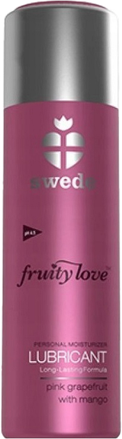 Інтимний гель Swede Fruity Love Lubricant зволожуючий Pink Grapefruit & Mango 50 мл (7350028784615) - зображення 1