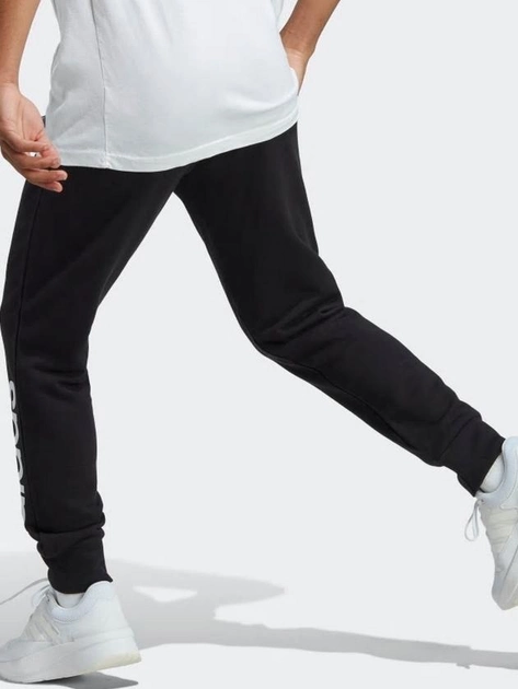 Спортивні штани чоловічі Adidas M Lin Ft Te Pt IC0063 S Чорні (4066752167763) - зображення 2