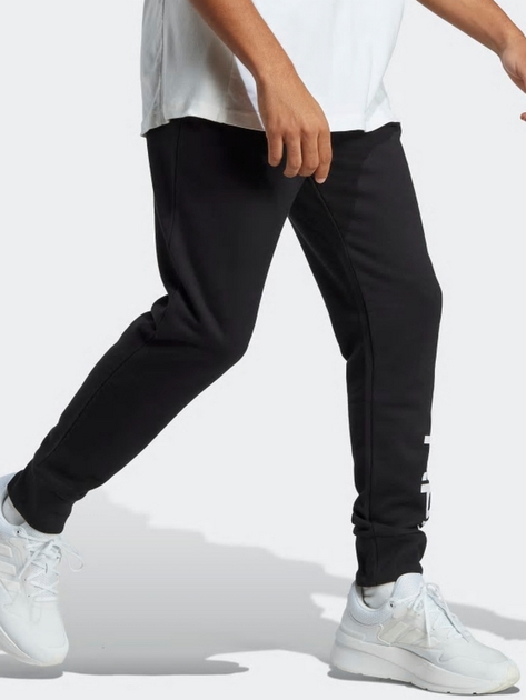 Spodnie dresowe męskie Adidas M Lin Ft Te Pt IC0063 XL Czarne (4066752167657) - obraz 1