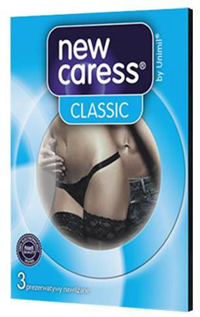 Prezerwatywy New Caress Classic lateksowe 3 szt (5011831094514) - obraz 1
