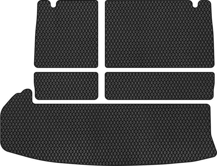 Акція на EVA килимок EVAtech в багажник авто для Toyota Highlander (XU50) 7 seats 2013-2016 3 покоління SUV EU від Rozetka