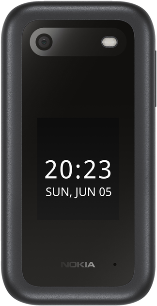 Мобільний телефон Nokia 2660 Flip 48/128MB DualSim Black Noir (NK 2660 Black) - зображення 2