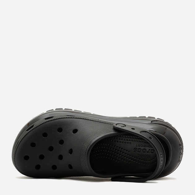 Chodaki damskie na wysokiej platformie Crocs Classic Mega Crush Clog 207988 42-43 Czarne (196265103713) - obraz 3