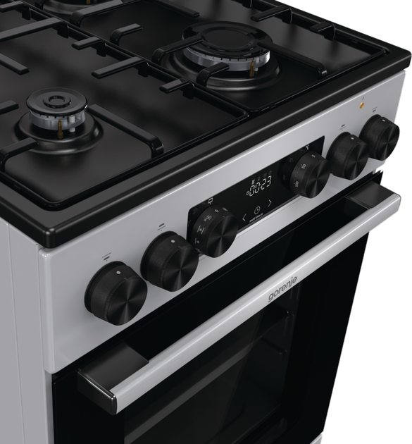 Kuchenka gazowa z piekarnikiem elektrycznym Gorenje GK5C62SH - obraz 5