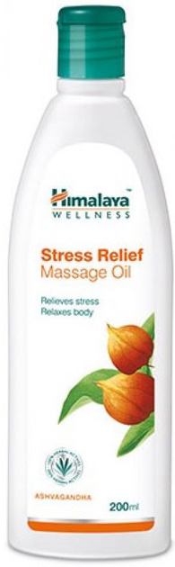 Olejek do masażu Himalaya stress relief relaksujący 200 ml (8901138510626) - obraz 1