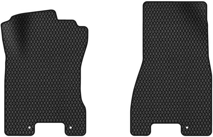 Акція на EVA килимки EVAtech в салон авто передні для Nissan X-Trail (T31) Restyling 2010-2015 2 покоління SUV EU Black від Rozetka