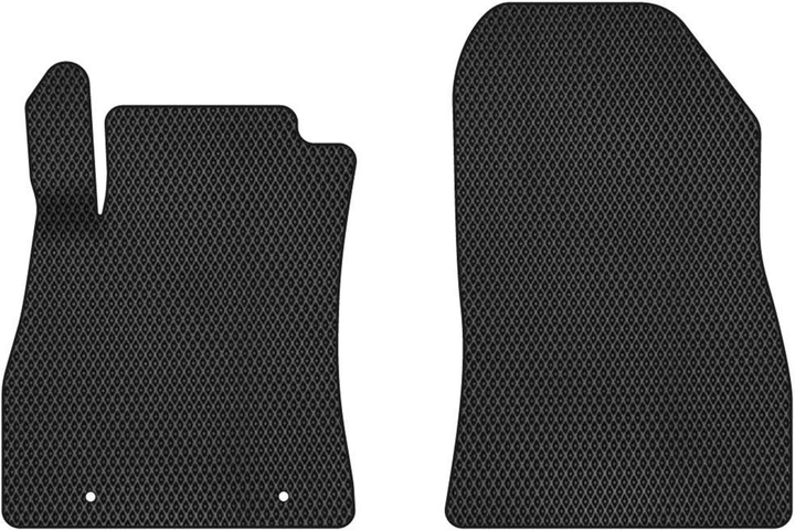 Акція на EVA килимки EVAtech в салон авто передні для Nissan Juke 2010-2015 1 покоління SUV EU Black від Rozetka