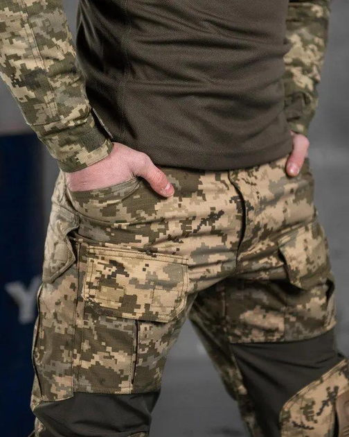 Весенние тактические мужские штаны G3 3XL пиксель (83854) - изображение 2