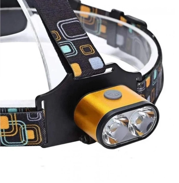 Налобный LED фонарь светодиодный аккумуляторный портативный фонарик PL-133 BL-2128-2T6 - изображение 3