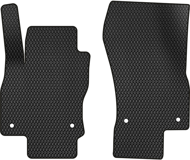 Акция на EVA килимки EVAtech в салон авто передні для Skoda Superb (B8) 2015+ 3 покоління Liftback EU Black от Rozetka