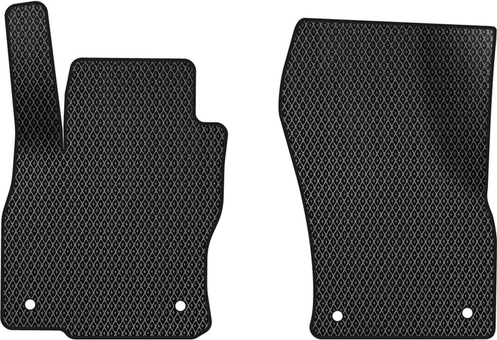 Акція на EVA килимки EVAtech в салон авто передні для Skoda Superb (B8) 2015+ 3 покоління Liftback EU Black від Rozetka