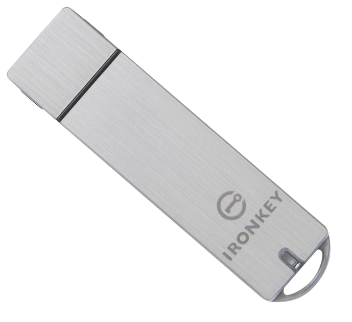 Флеш пам'ять Kingston IronKey Enterprise S1000 Encrypted 16GB USB 3.0 Silver (IKS1000E/16GB) - зображення 1