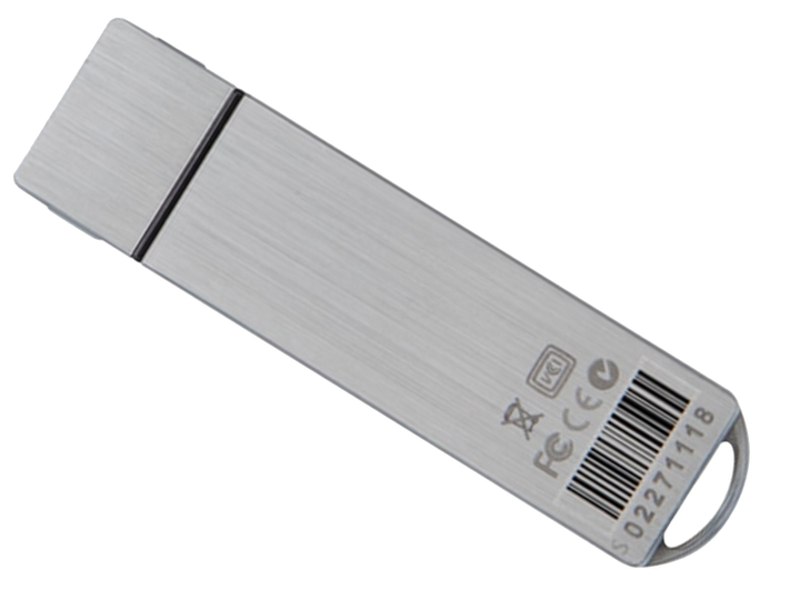 Флеш пам'ять Kingston IronKey Basic S1000 Encrypted 4GB USB 3.0 Silver (IKS1000B/4GB) - зображення 2