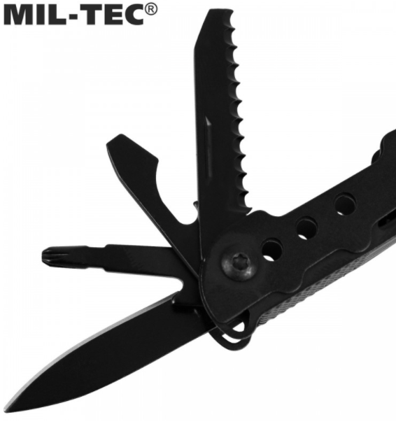 Мультитул Mil-Tec Cobra Small Black 9в1 15406100 - изображение 6