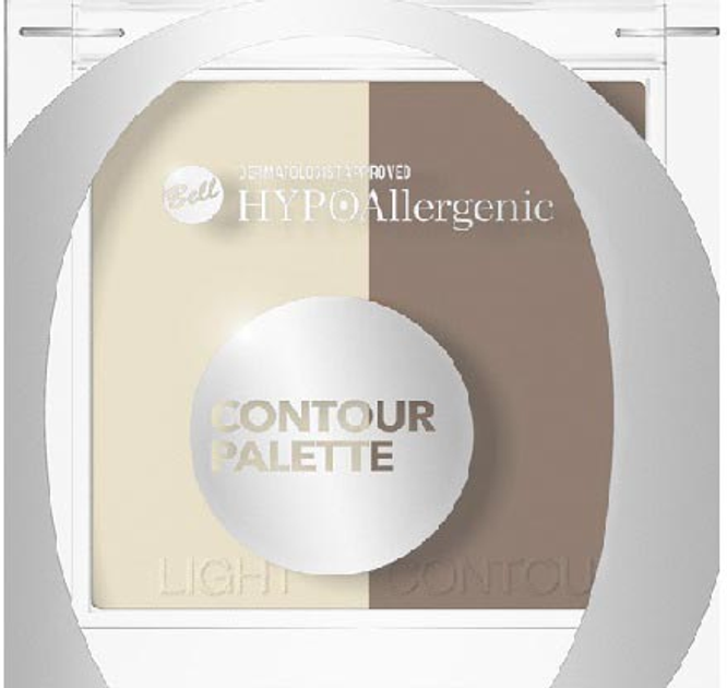 Paleta do konturowania twarzy Bell HypoAllergenic Contour Palette hypoalergiczna 01 10 g (5902082518426) - obraz 1