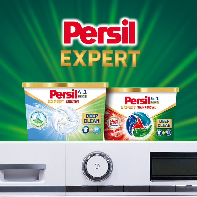 Диски для стирки Persil 4in1 Discs Expert Stain Removal Deep Clean 22 шт (9000101801385) - изображение 6