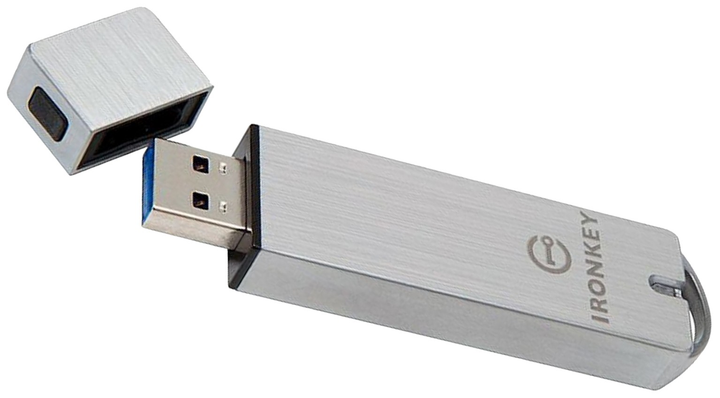 Флеш память Kingston IronKey Basic S1000 Encrypted 128GB USB 3.0 Silver ...