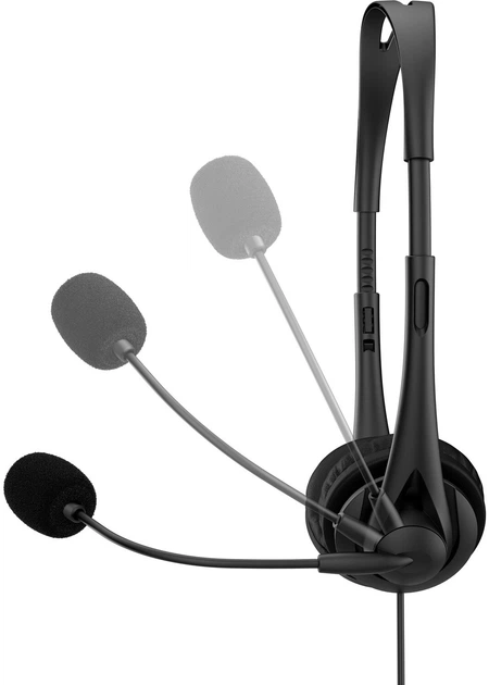 Słuchawki HP Stereo G2 USB Black (428H5AA) - obraz 6