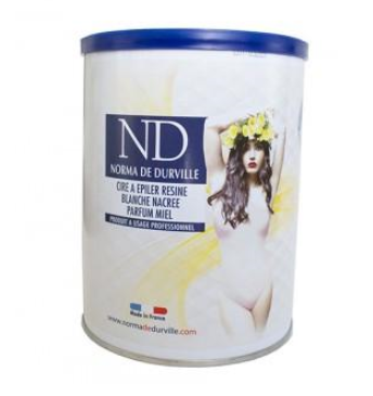 Воск перламутровый белый для депиляции - Honey Rosin pearly white wax Norma de Durville, 800 мл - Фото 1 Воск перламутровый белый для депиляции - Honey Rosin pearly white wax Norma de Durville, 800 мл - изображение 1