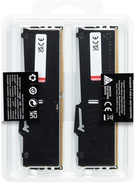 Оперативна пам'ять Kingston FURY DDR5-5200 65536MB PC5-41600 (Kit of 2x32768) Beast RGB Black (KF552C40BBAK2-64) - зображення 7