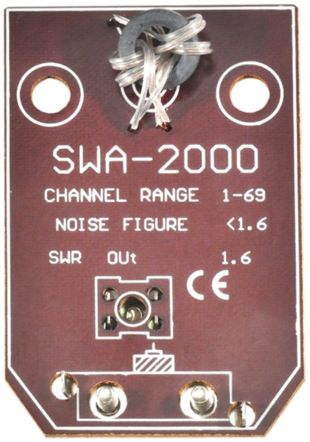 Антенний підсилювач DPM SWA-2000 допусковий 35 дБ (BMSWA2000) (5900672656374) - зображення 1