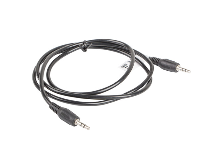 Kabel audio stereo LANBERG mini-jack 3.5 mm M/M 1.2 m Czarny (CA-MJMJ-10CC-0012-BK) - obraz 3