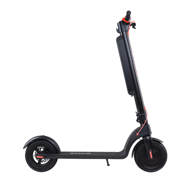 Электросамокат Proove X-City Pro 25 км/ч до 100кг черный/красный - Фото 6 Электросамокат Proove X-City Pro 25 км/ч до 100кг черный/красный - изображение 6