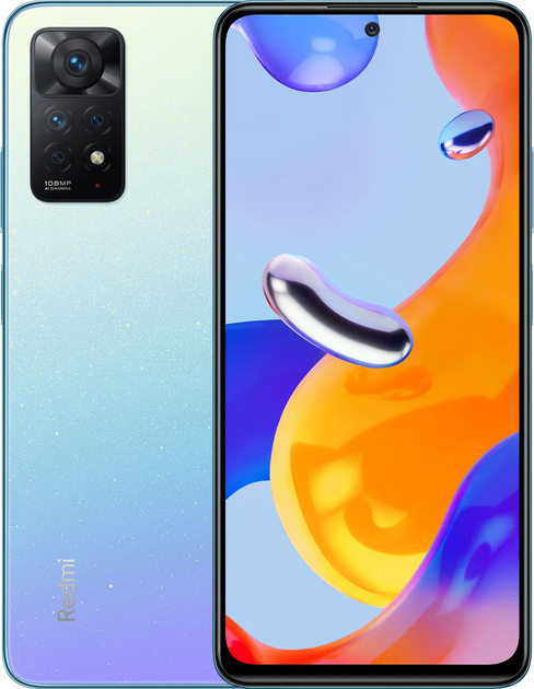 Мобільний телефон Xiaomi Redmi Note 11 Pro 6/64GB Star Blue (4510425) - зображення 1