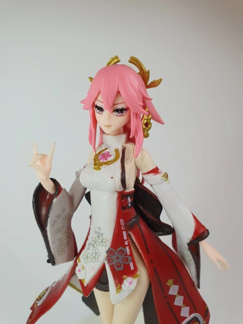 Колекционная игровая аниме фигурка статуетка Яе Мико Геншин Імпакт Yae Miko Anime Genshin Impact figure - изображение 6