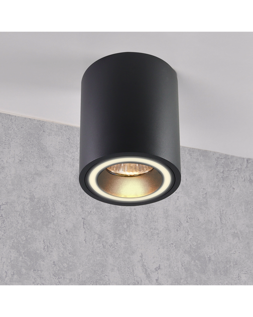 Точковий світильник Goldlux 323651 Falco GU10 1x10W IP20 BK (051587) - Фото 4 Точковий світильник Goldlux 323651 Falco GU10 1x10W IP20 BK (051587) - изображение 4
