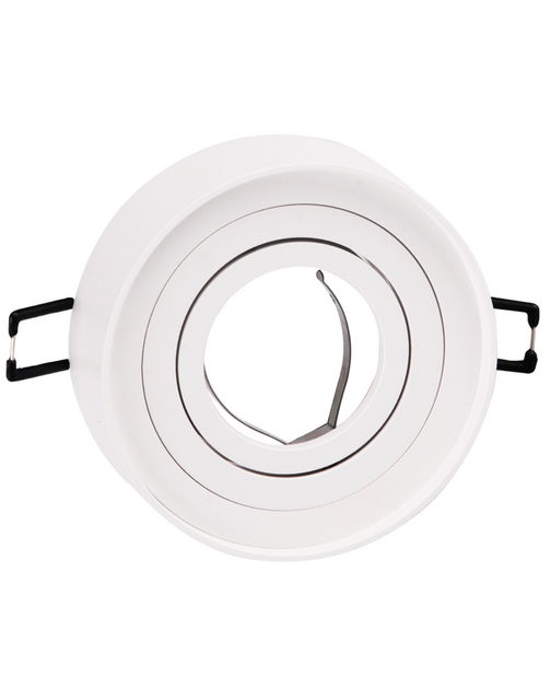 Точковий світильник Goldlux 319876 Gaja GU5.3 1x12W IP20 WH (047502) - изображение 3