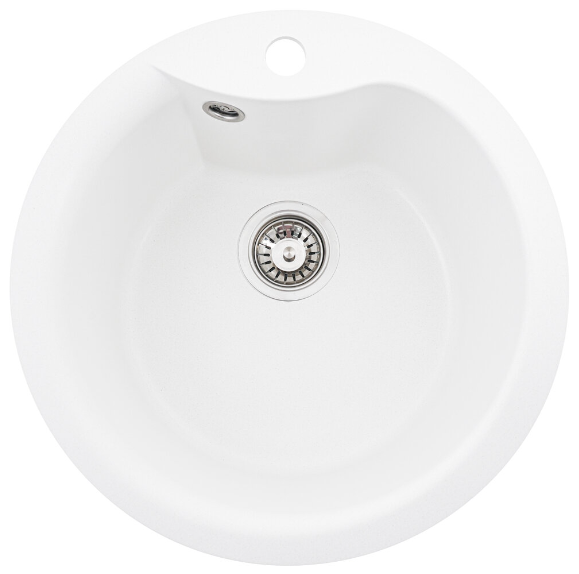 Кухонна мийка AQUAMARIN ARG 48-40 WH Білий - Фото 1 Кухонна мийка AQUAMARIN ARG 48-40 WH Білий - зображення 1