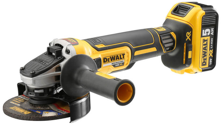 Набір з двох інструментів безщіткових DeWalt 18 В XR DCD796 i DCG405 (DCK2080P2T-QW)  - зображення 5