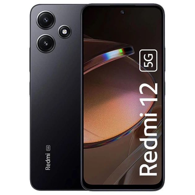Смартфон Xiaomi Redmi 12 5G 4/128GB Dual Sim Black EU – фото