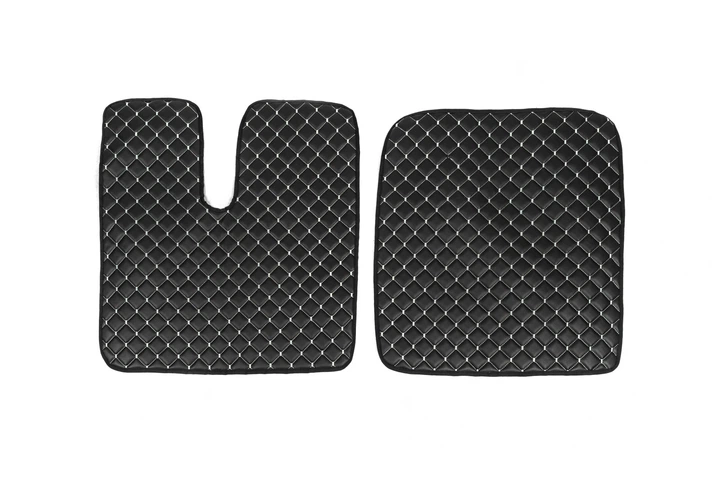 Килимки в салон Man Tgx широка кабіна екошкіра чорні (сіра прошивка ...