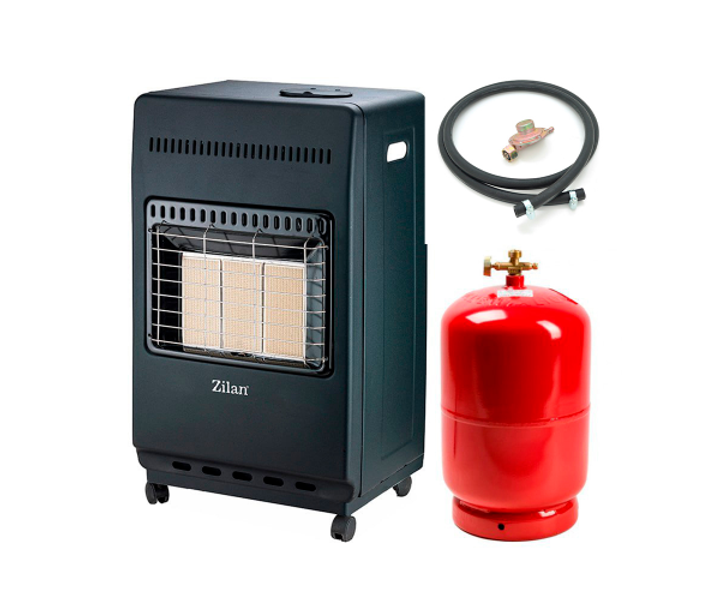 Газовый обогреватель ZILAN ZLN2830 (23884) + (21375) баллон 12Л ...