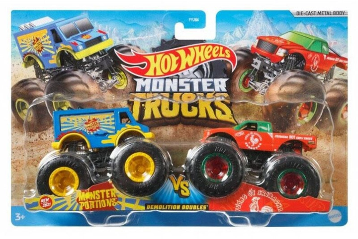 Zestaw samochodów Hot Wheels Monster Trucks Demolition Doubles (887961705430) - obraz 1