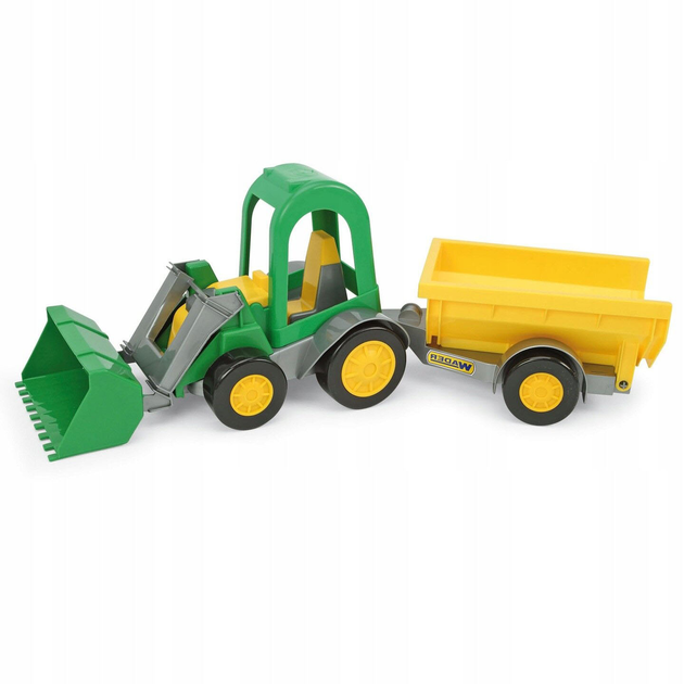 Трактор-навантажувач Wader Color Cars Farmer з причепом (5900694352230) - зображення 2