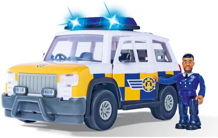 Поліцейський автомобіль Simba Fireman Sam із фігуркою та аксесуарами (4006592081980) - зображення 2
